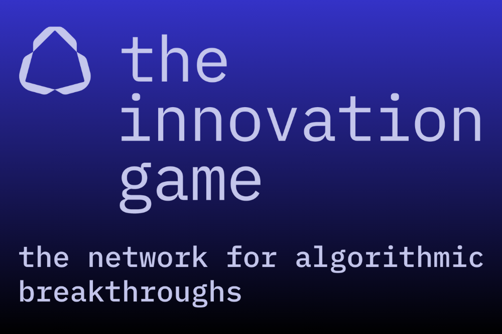 The innovation game
