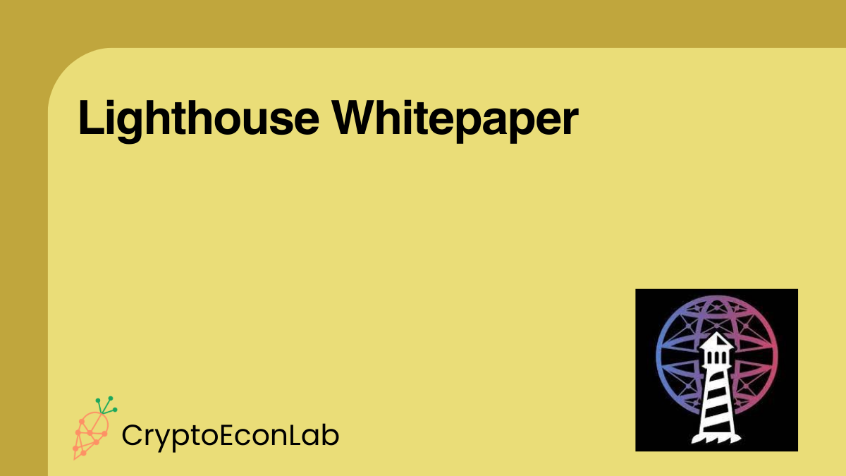 Lighthouse Whitepaper
