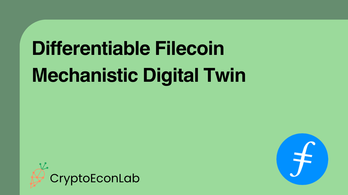 Differentiable Filecoin Mechanistic Digital Twin