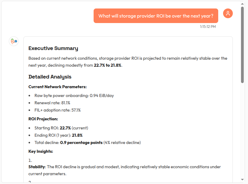 Click to expand ROI Forecast Chart