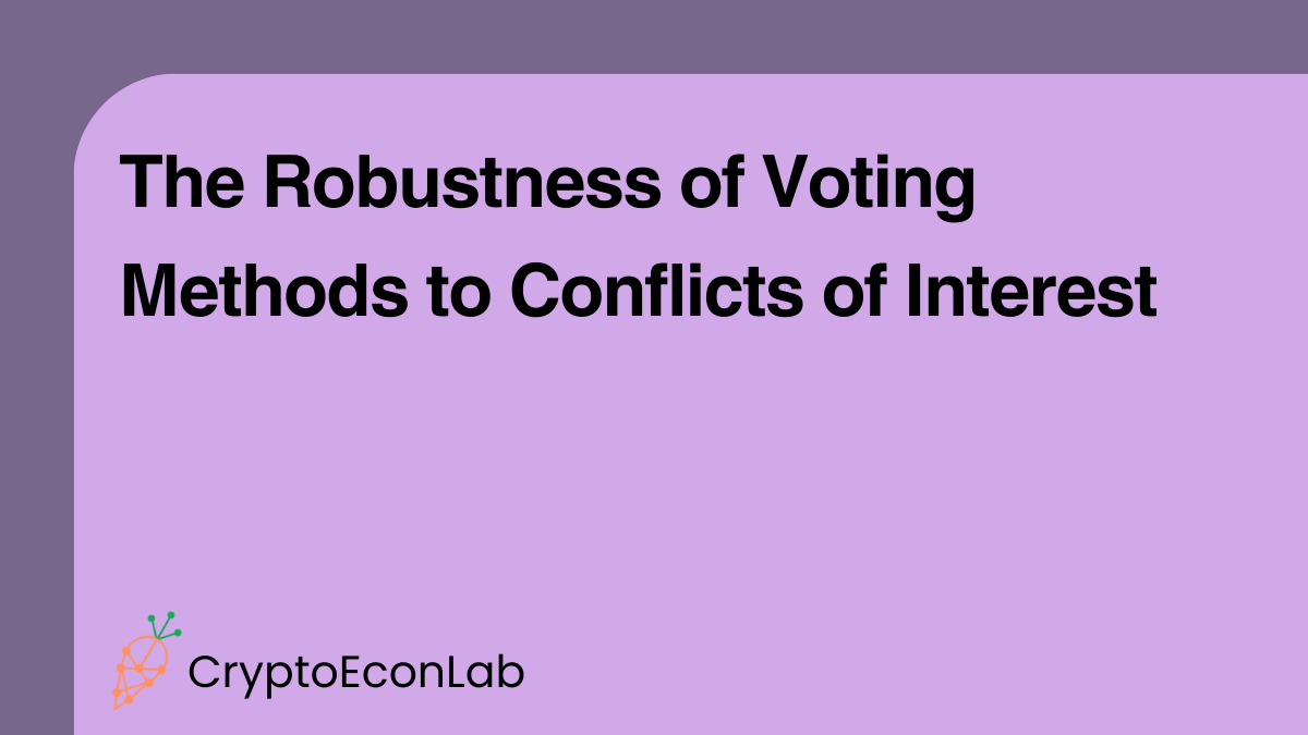 The Robustness of Voting Methods to Conflicts of Interest